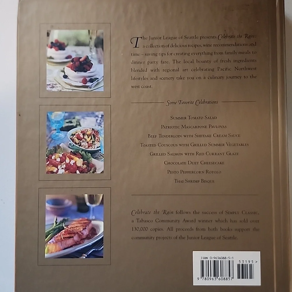 Celebrate the Rain cookbook